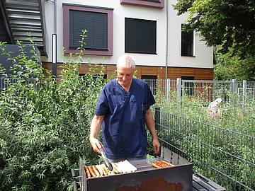 Frank am Grill